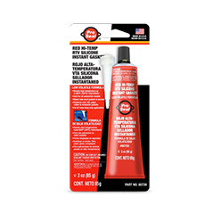 Red Hi-Temp RTV Silicone Instant Gasket, 28,3 g